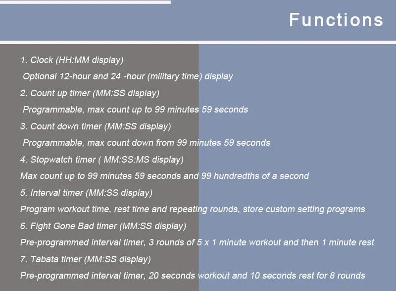 Fitness Timer